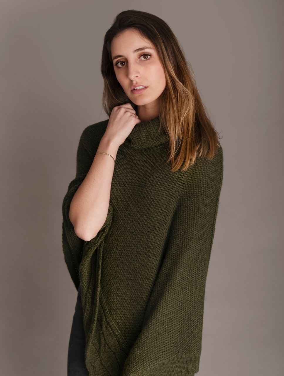 Poncho Trenza